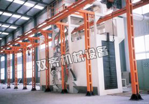 雙鉤通過式拋丸清理機(jī)